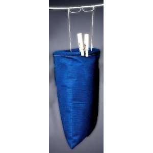  Clothespin Bag, Blue   Internet Only