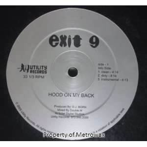    Hood On My Back / I Cant Tell Exit 9 / Smoke Shoppers Music