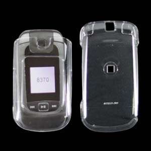  LG clout VX8370 Clear transparent Hard Protector Case 