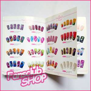   Nail Art Design Book Photos Pattern Pictures for UV Gel Acrylic Nail