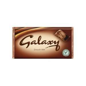 Galaxy Milk Chocolate 125G x 4  Grocery & Gourmet Food