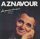 CHARLES AZNAVOUR LES GRANDES CHANSONS VOL 1 CD FRENCH IMPORT MUSARM 