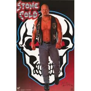  Stone Cold Steve Austin   WWF   Portrait 22x34 Poster 