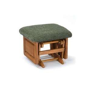   Brooks Furniture 0931 Green Sizzler Solid Side Gliding Ottoman, Baby