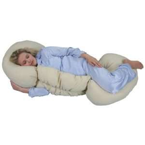  Leachco Grow To Sleep Self Adjusting Body Pillow, Khaki 