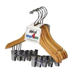   Homewares Imperial Juvenile Shirt / Coat Hangers with Clips   Set of 5