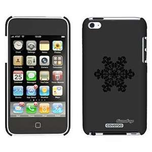  Stubby Snowflake on iPod Touch 4 Gumdrop Air Shell Case 