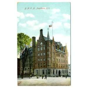  Y M C A Postcard Providence Rhode Island 1900s 