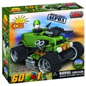  COBI Small Army Alpha Vehicle, 60 Piece Set Toys & Games