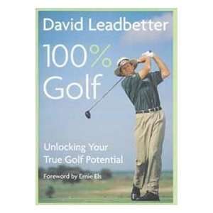  David Leadbetter 100% Golf (P)   Golf Book Sports 