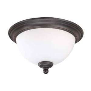   60/2434 Glenwood 1 Light Fluorescent Sudbury Bronze Close to Ceiling