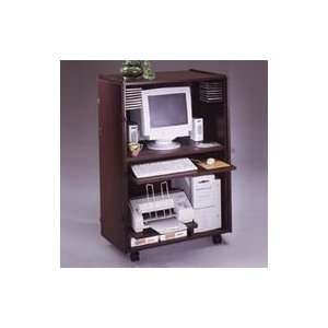  Tower Security Mobile Workstation, American Oak