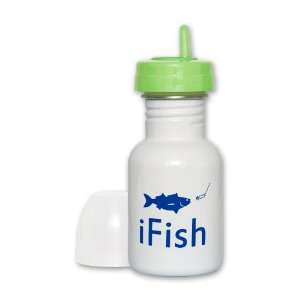 Sippy Cup Lime Lid iFish Fishing Fisherman