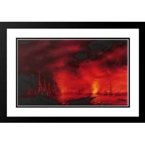 Aivazovsky, Ivan Constantinovich 24x18 Framed and Double Matted Sinop