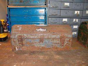 Vintage Craftsman Metal Heavy Duty Tool Box Toolbox  