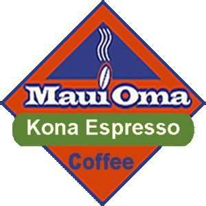 Hawaii Maui Oma Coffee 3 lb. Bean Kona Espresso  Grocery 