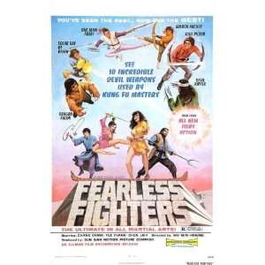  Fearless Fighters Movie Mini Poster #01 11x17 Master 