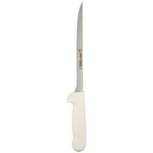   Safe S133 8 PCP 8 White Narrow Fillet Knife with Polypropylene Handle