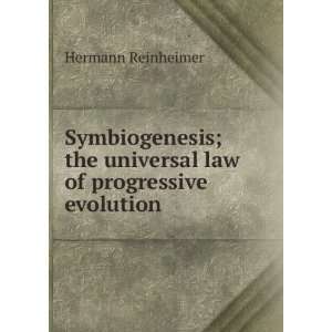   law of progressive evolution Hermann Reinheimer  Books