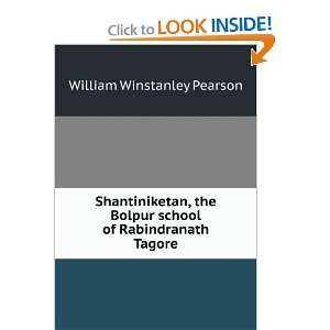   school of Rabindranath Tagore William Winstanley Pearson Books