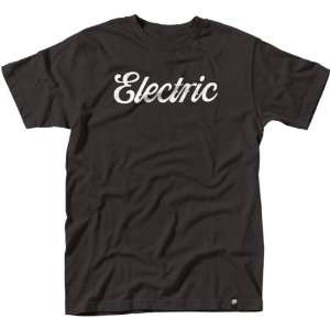 Electric Cursive Mens Short Sleeve Race Wear T Shirt/Tee w/ Free B&F 