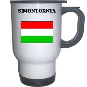  Hungary   SIMONTORNYA White Stainless Steel Mug 