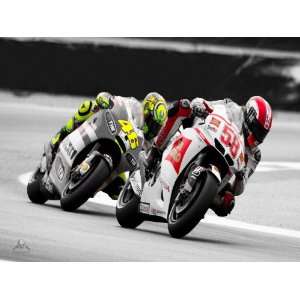 Marco Simoncelli Valentino Rossi COL LIMITED PRICE SALE DISCOUNT 25% 