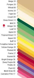 seamless background paper color chart