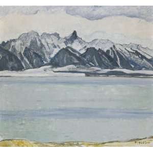  Hand Made Oil Reproduction   Ferdinand Hodler   24 x 22 