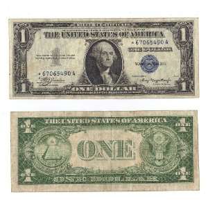  Series 1935 $1 Silver Certificate Star Note Everything 