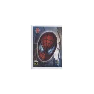 2002 Spider Man The Movie Spider Sense Glow Puzzle Stickers (Trading 