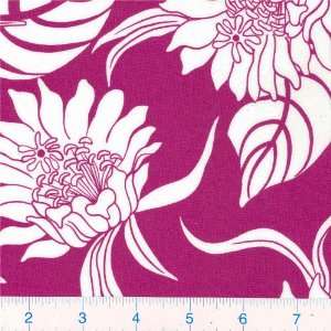 45 Wide Colorata Plum Fabric By The Yard Arts, Crafts 