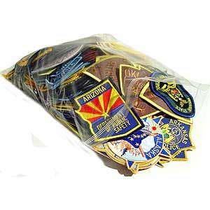 Wholesale Closeout Police Large 100 PCS (STATES & MORE)  