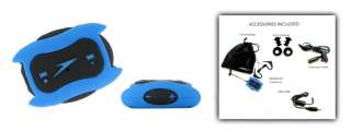 Speedo Aquabeat Waterproof  Player(Blue 2GB) *New* 901458784330 
