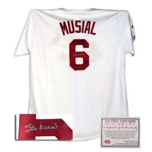   Cardinals MLB Hand Signed Authentic Style Home White Baseball Jersey