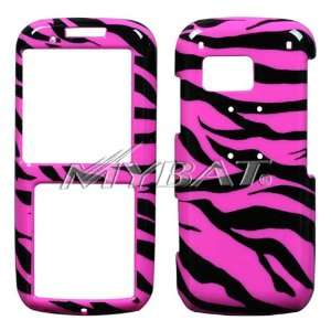  SAMSUNG RANT M540 BLACK AND HOT PINK ZEBRA COVER 