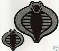 GI Joe Cobra Commander Officer Style Patch Set [2]  