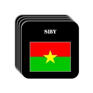  Burkina Faso   SIBY Set of 4 Mini Mousepad Coasters 