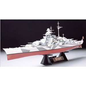 Tamiya 1/350 German Tirpitz Battleship Kit Toys & Games
