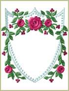 SweetFashion Roses machine embroidery designs set 4x4  