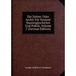  German Edition) (9785875355929) Landes Industrie Comptoirs Books