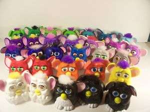Lot of 30 McDonalds Furbys Happy Meal Toys 1998  