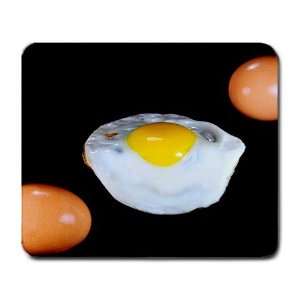 New Egg Fry Frying Food Computer Mousepad Mouse Pad Mat ( 