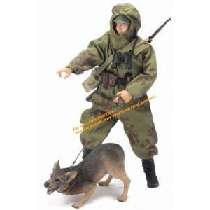  1/16 Soviet Inf Scout w/Dog 44 Toys & Games