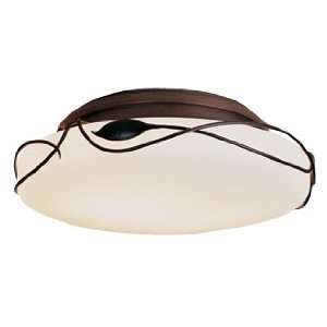  Hubbardton Forge Twining Leaf 13 3/4 Wide Ceiling Light 