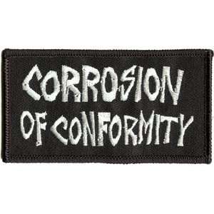  Corrosion Of Conformity Heavy Metal Band Iron On Logo 