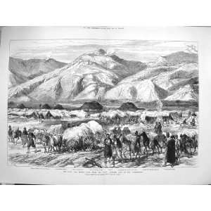  1877 War Shipka Pass Turkish Camp Mount Nicholas Pasha 