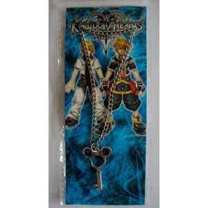  Kingdom Hearts Mickey Mouse Key Blade Metal Charm Necklace 
