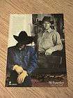 95 SCHAEFER OUTFITTER ADVERTISEMENT CLOTHING AD COWBOY