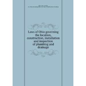   ],Ohio. State dept. of health. [from old catalog] Ohio. Laws Books